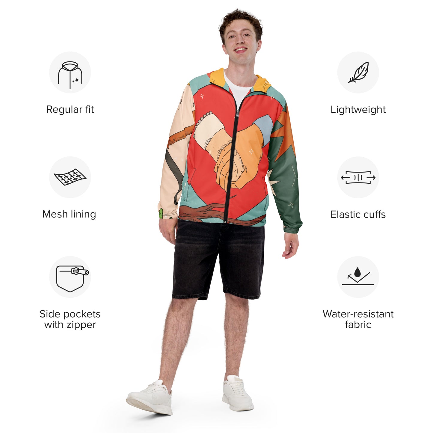 TAROT Men’s windbreaker FORTUNA SERIES