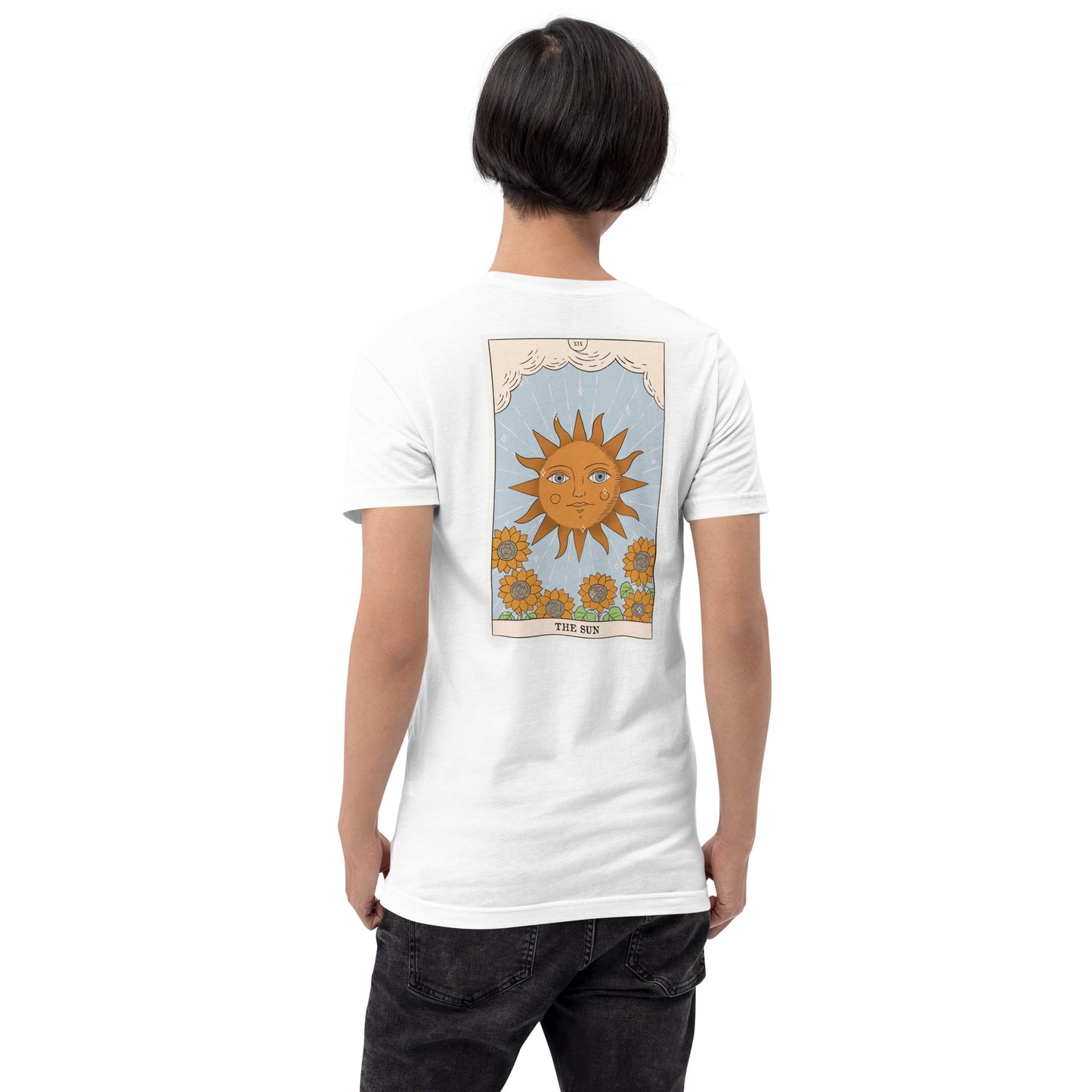 TAROT (The Sun) Unisex t-shirt FORTUNA SERIES