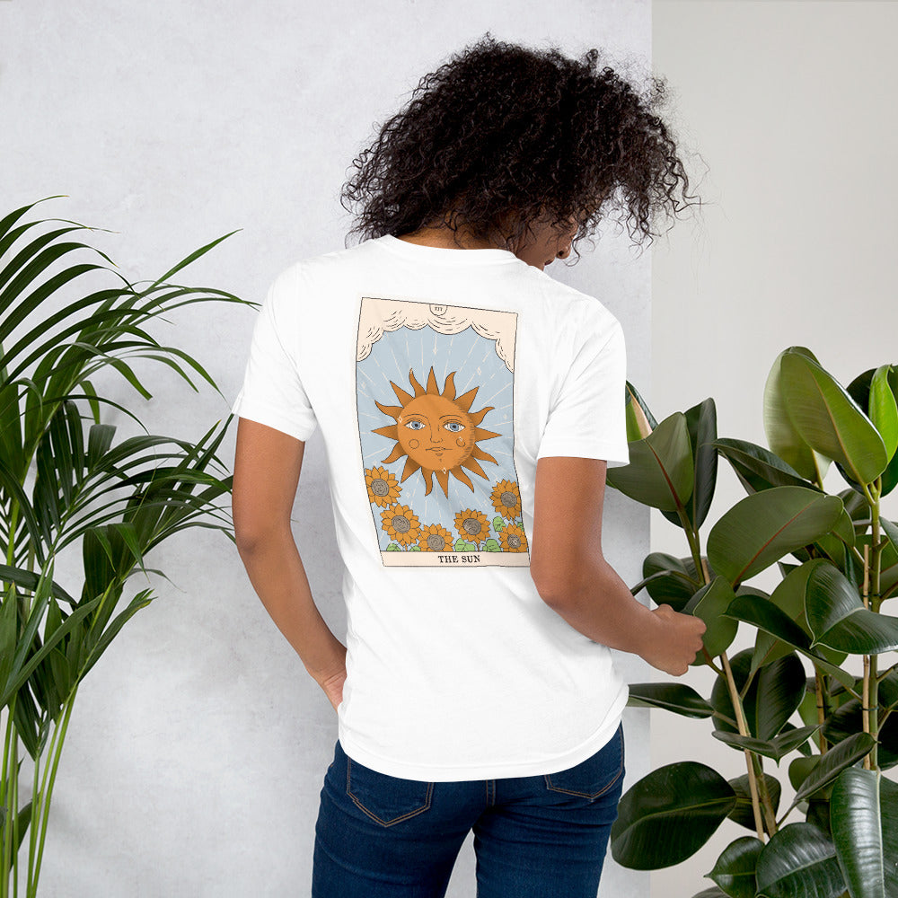 TAROT (The Sun) Unisex t-shirt FORTUNA SERIES