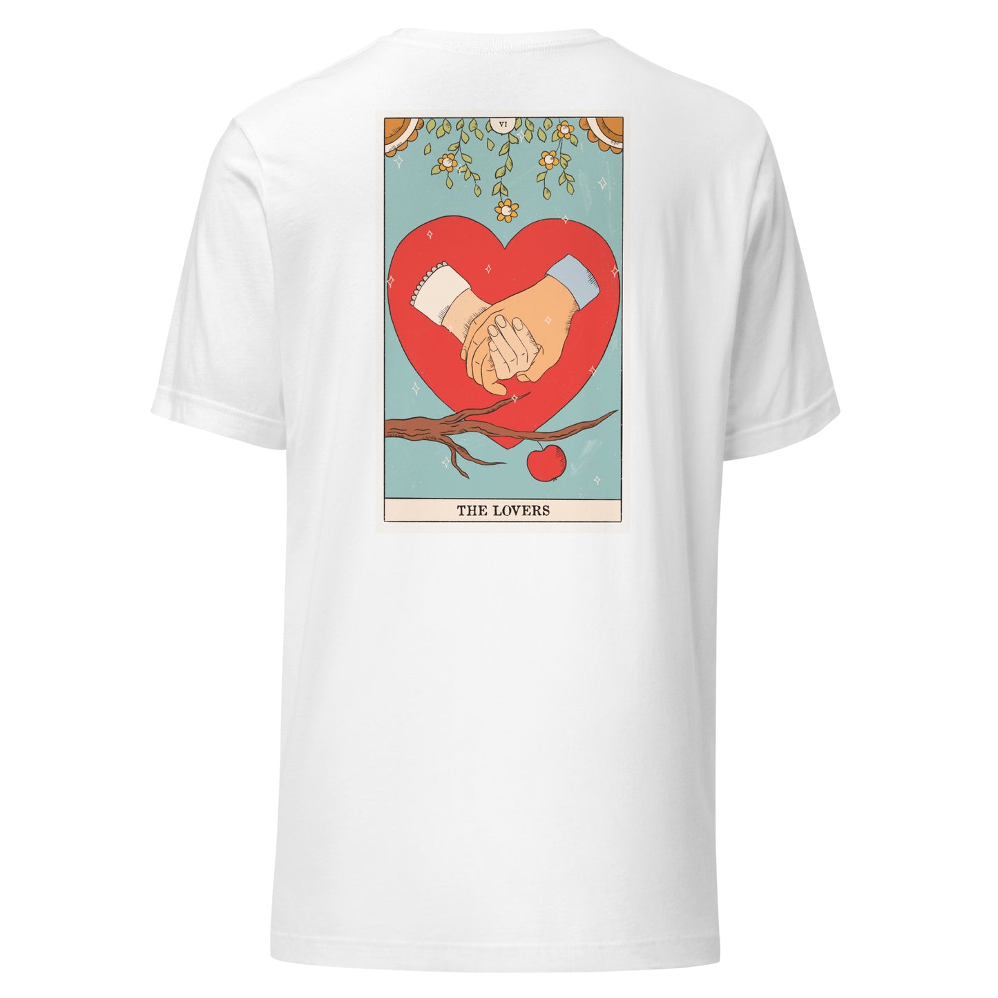 TAROT (The Lovers) Unisex t-shirt FORTUNA SERIES