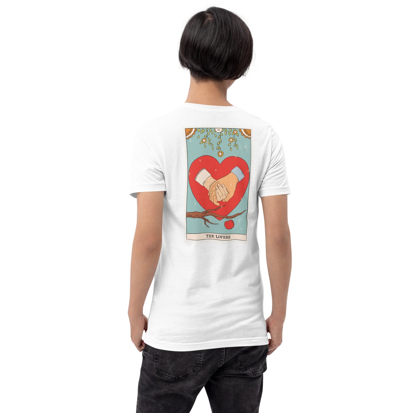 TAROT (The Lovers) Unisex t-shirt FORTUNA SERIES