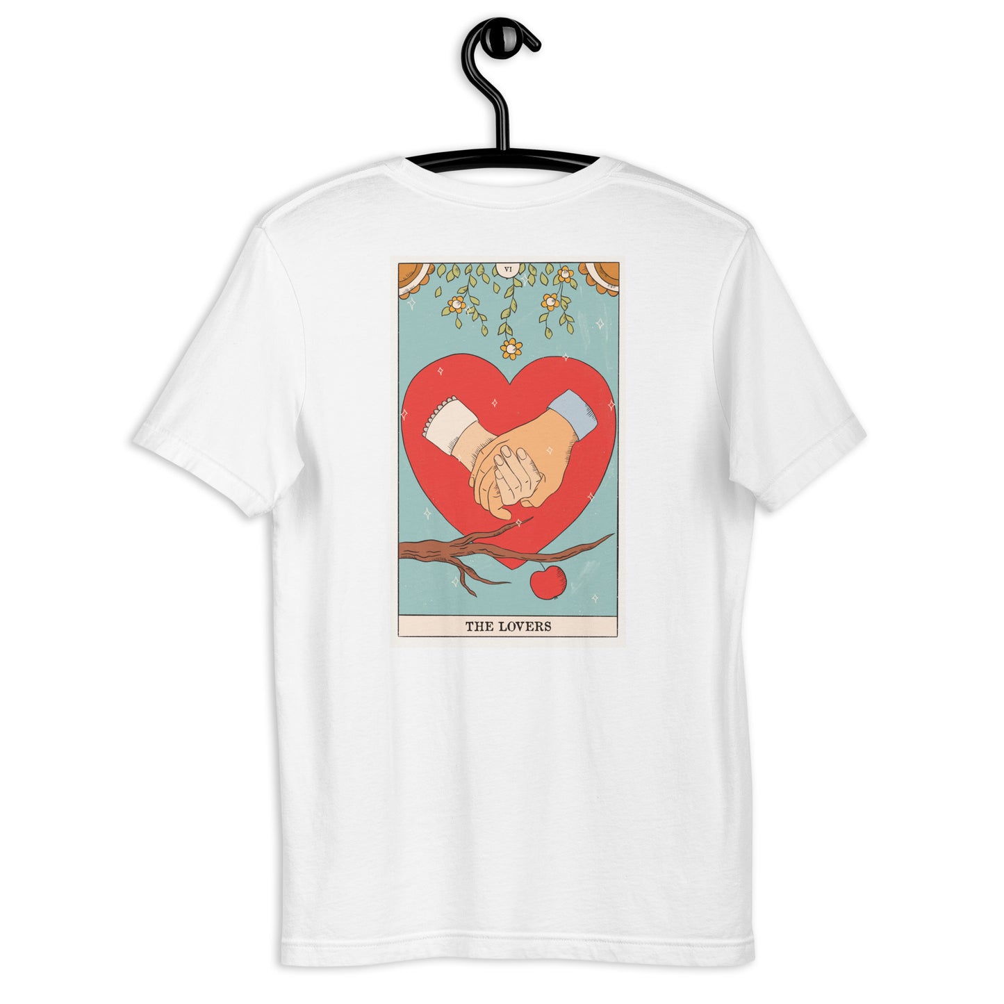 TAROT (The Lovers) Unisex t-shirt FORTUNA SERIES