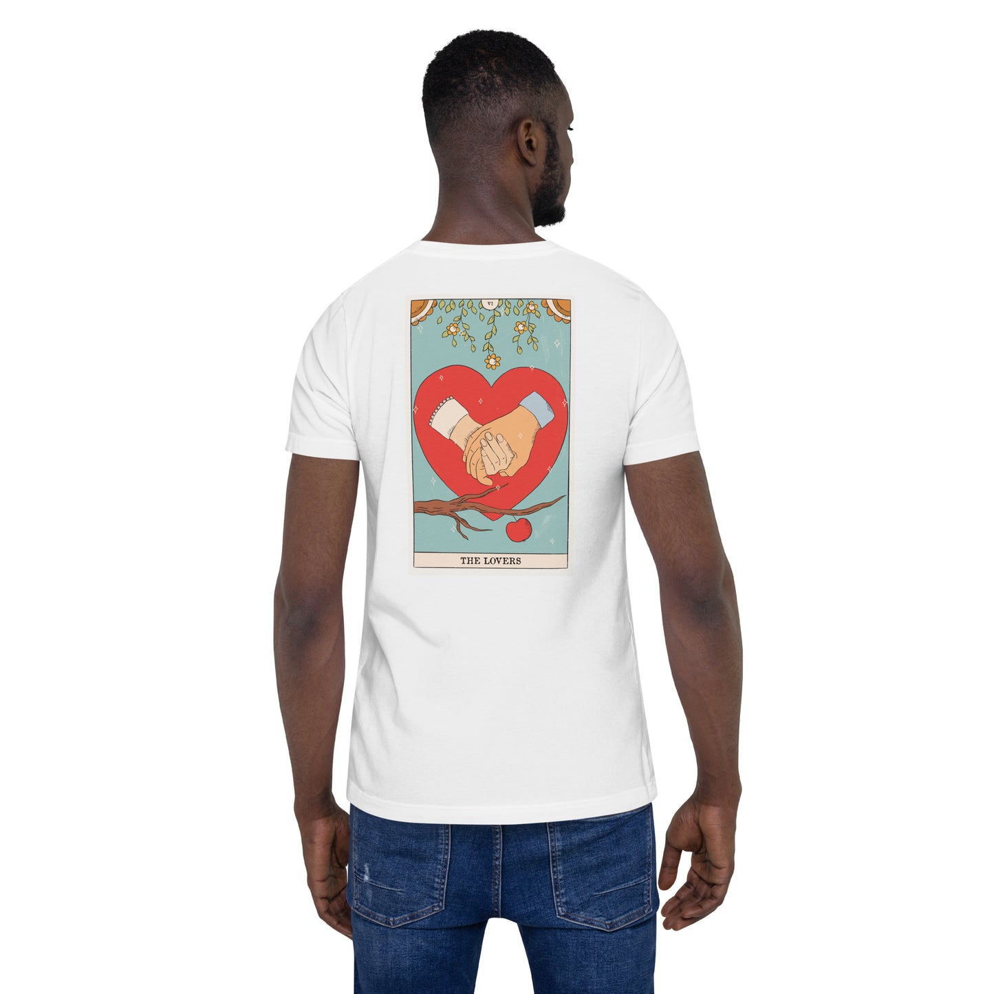 TAROT (The Lovers) Unisex t-shirt FORTUNA SERIES