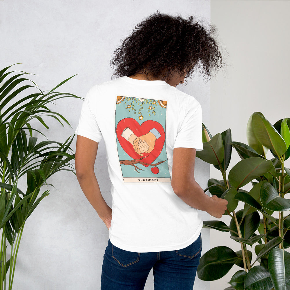 TAROT (The Lovers) Unisex t-shirt FORTUNA SERIES