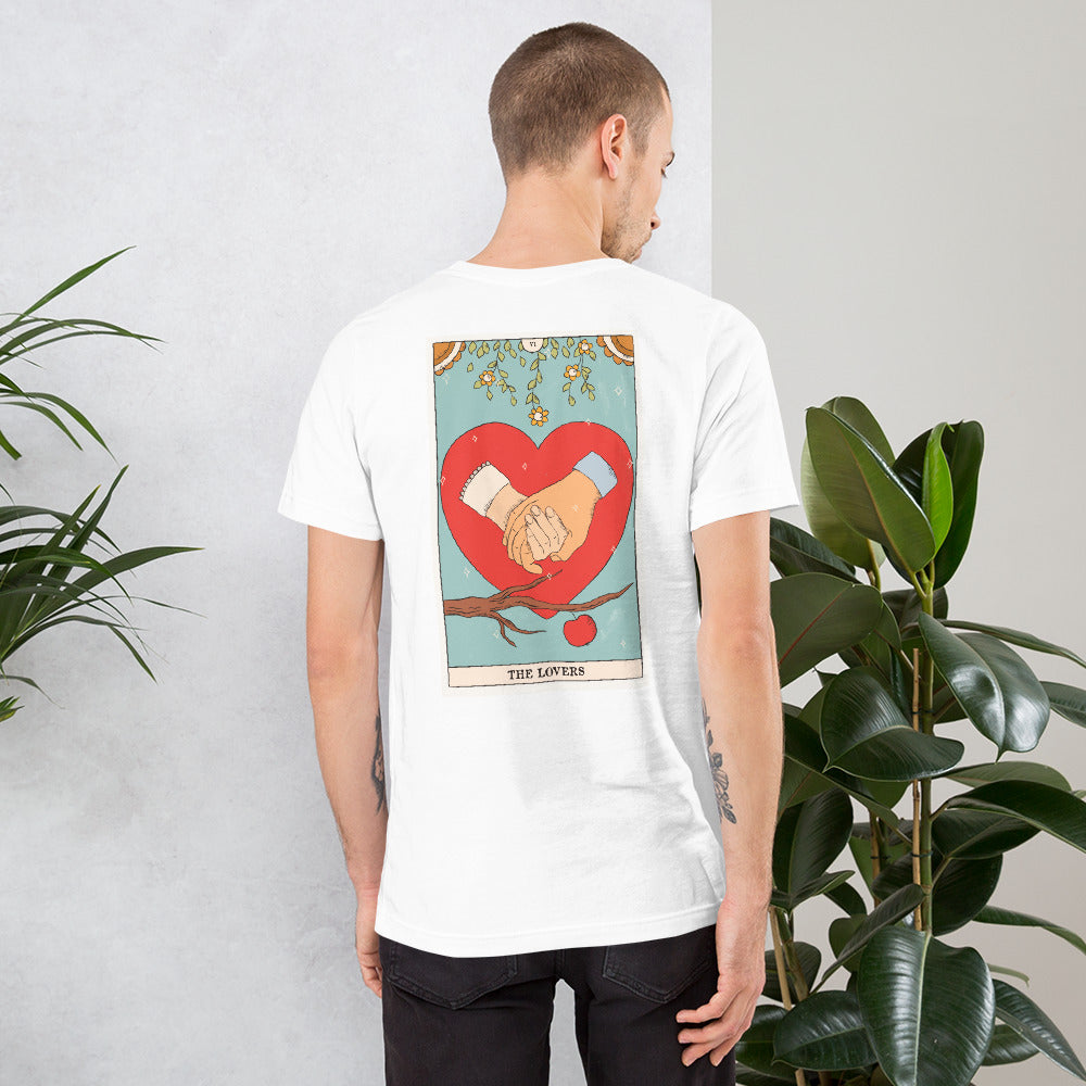 TAROT (The Lovers) Unisex t-shirt FORTUNA SERIES