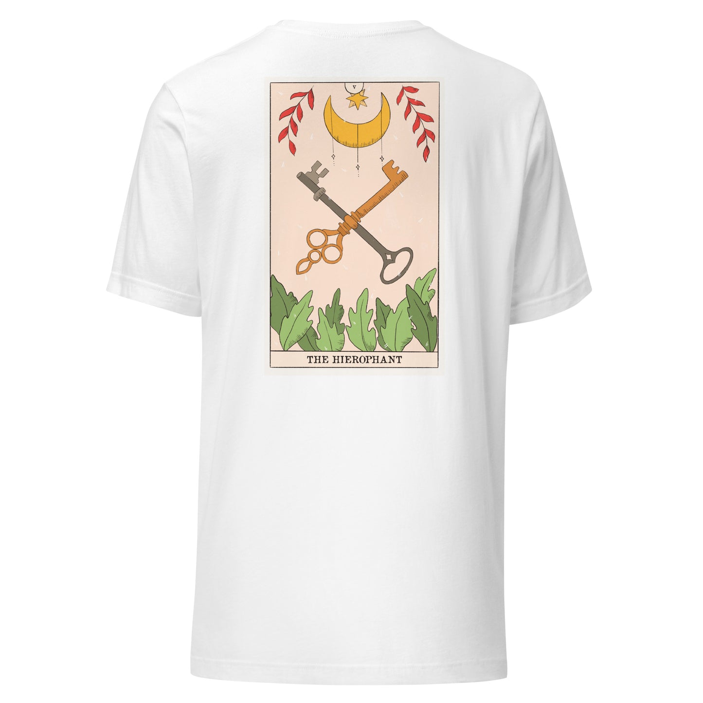 TAROT (The Hierophant) Unisex t-shirt FORTUNA SERIES