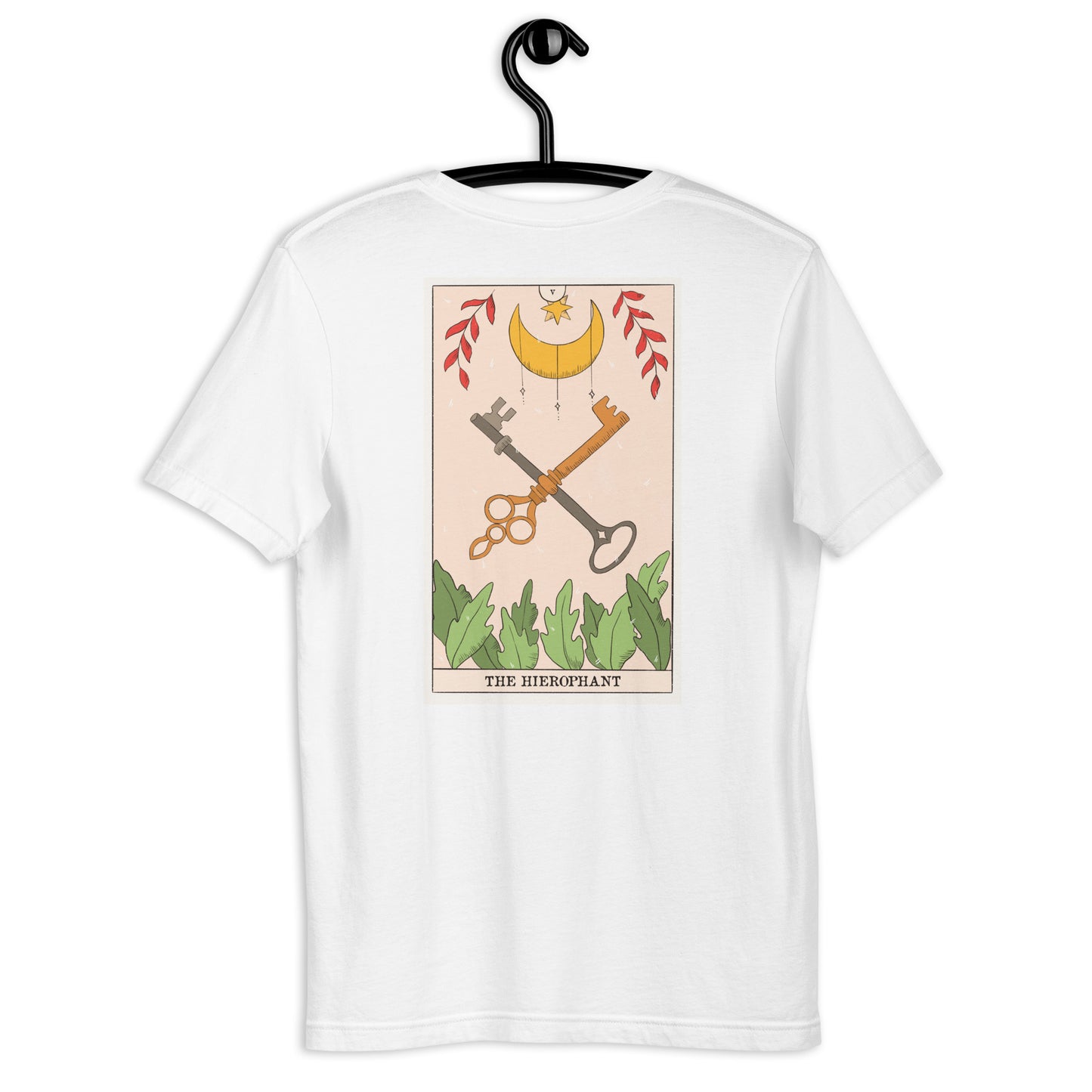 TAROT (The Hierophant) Unisex t-shirt FORTUNA SERIES